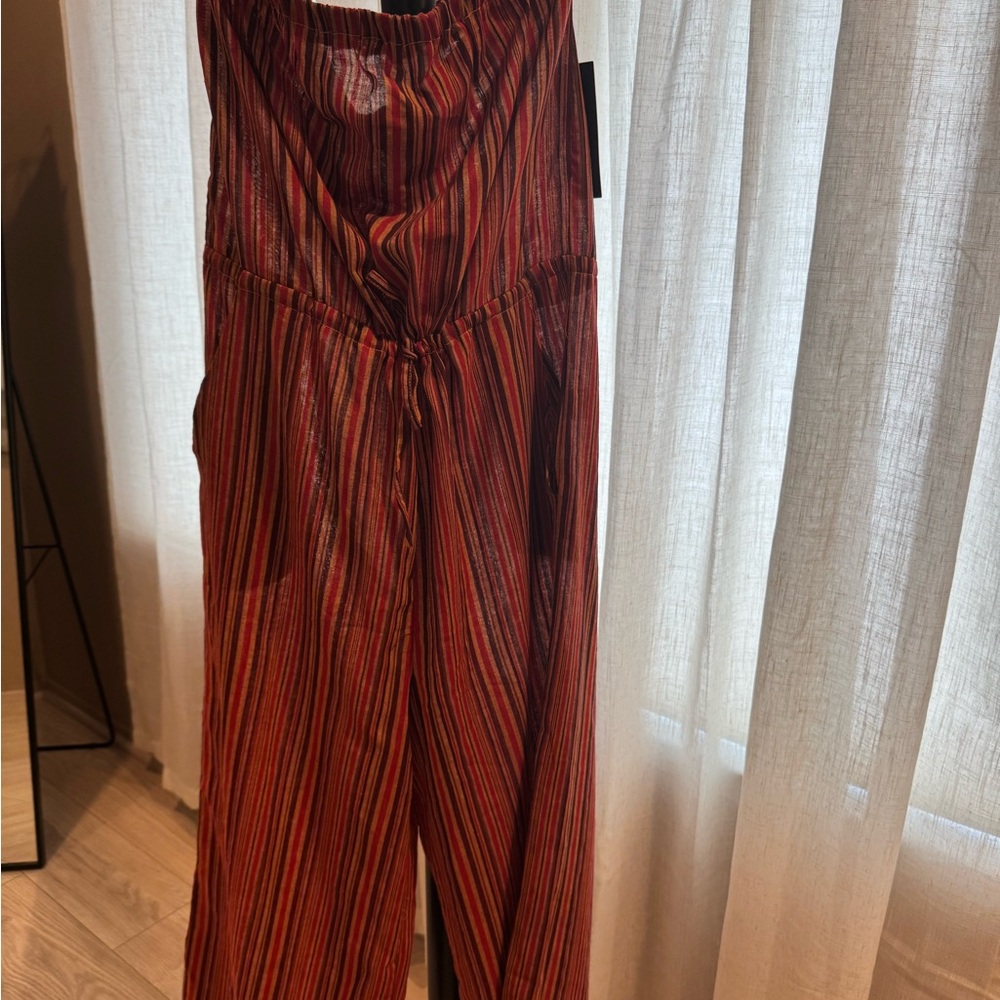 Lulu's Vibrant Striped Jumpsuit